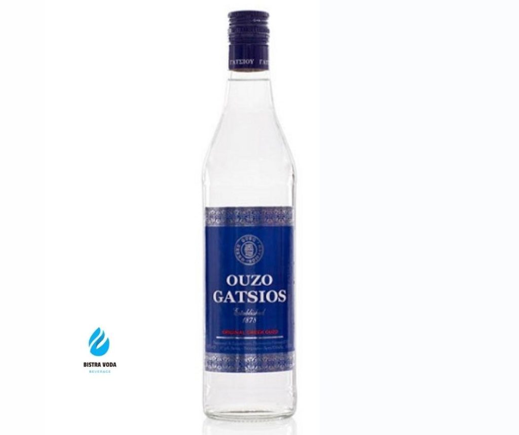Ouzo Gatsios 40% 2 lit - Бистра Вода