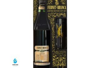 Fernet Branca Mentol 35% 0.7 lit Gift Box Limited Edition + 2 glasses