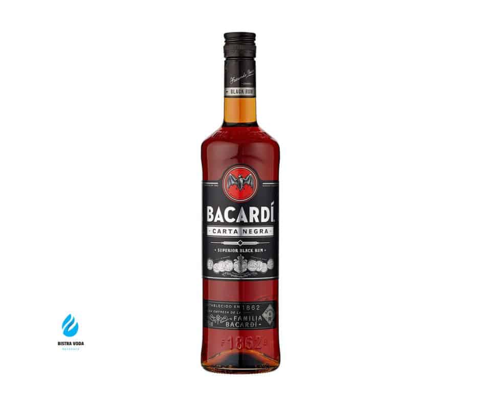 Bacardi Rum Carta Negra 40% 1 lit