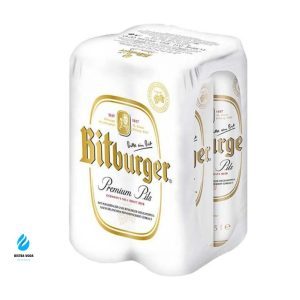 Bitburger Premium Pils 4 pack 4,8% 0,5 lit