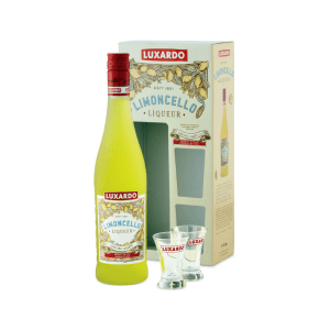 Luxardo Limoncello 0.7 lit Gift Box + 2 glasses