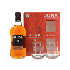 Jura 10Y Sigle Malt 40% 0.7 lit+2 glasses