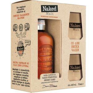 Naked Malt Blended Scotch Whisky 0.7 lit+glass