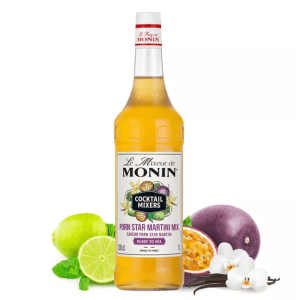 Почетна 8 Monin Porn Star Martini Mix Sirup 1 lit