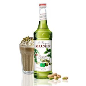 Monin Pistachio сируп – Богат ф’стак вкус за кафе и коктели