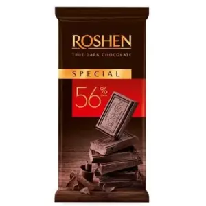 Roshen Dark Chocolate 56% – Вкус на премиум темно чоколадо