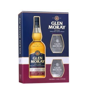 Glen Moray Sherry Cask + Glasses