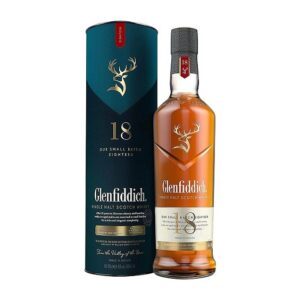 Glenfiddich 18y години шише single malt