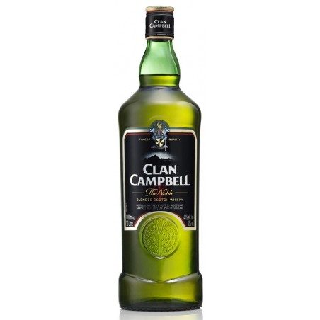 Clan Campbell whisky bottle – blended Scotch Clan Campbell whisky bottle – blended Scotch