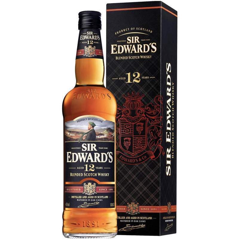 Sir Edward’s 12 Years – Премиум Шкотско Виски | BistraVoda.mk Sir Edward’s 12 Years 0.7 lit – Премиум Шкотско Виски | BistraVoda.mk
