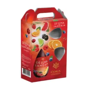 Di Luna Sangria Gift Box со две чаши за сангрија