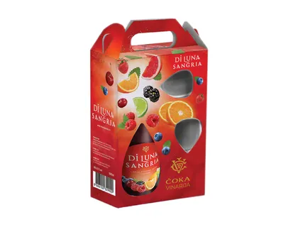Di Luna Sangria Gift Box со две чаши за сангрија Di Luna Sangria Gift Box со две чаши за сангрија