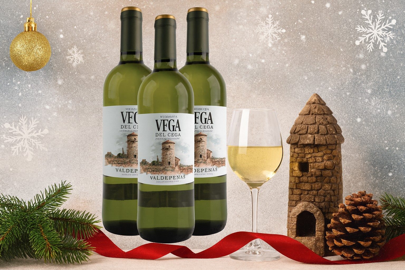 Vega del Cega Valdepeñas бело вино од Шпанија Vega del Cega Valdepeñas бело вино од Шпанија