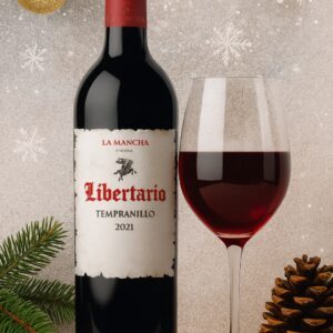 Libertario Tempranillo La Mancha 2021 шпанско црвено вино
