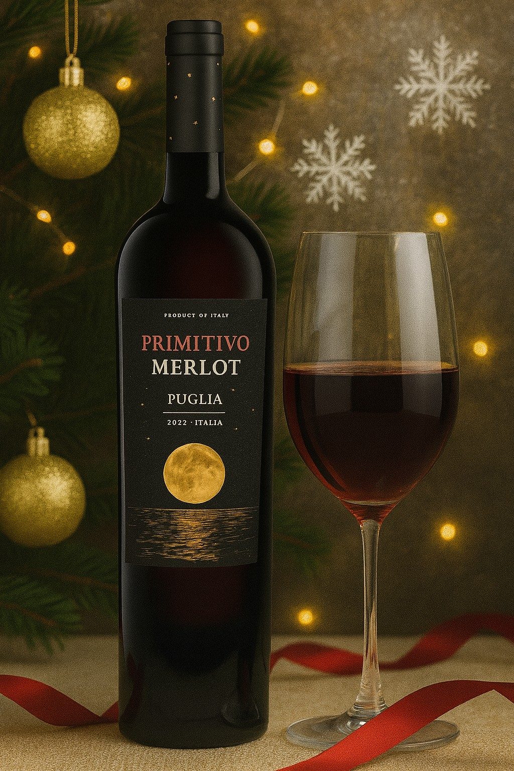 Primitivo Merlot Puglia италијанско црвено вино Primitivo Merlot Puglia италијанско црвено вино