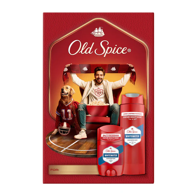 Old Spice Gift Box со гел за туширање и stick дезодоранс Old Spice Gift Box со гел за туширање и stick дезодоранс