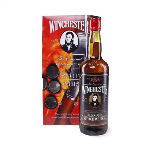 Winchester Whisky Gift Box со две чаши за виски Winchester Whisky Gift Box со две чаши за виски