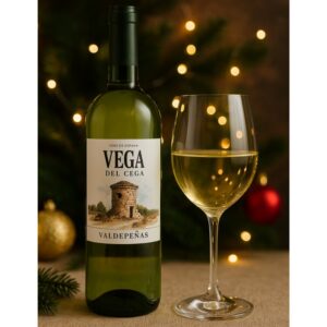 Vega del Cega Valdepeñas бело вино од Шпанија