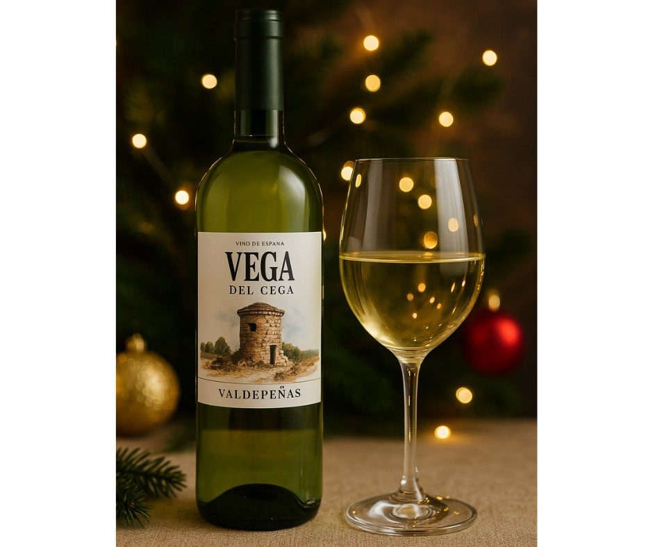 Vega del Cega Valdepeñas бело вино од Шпанија Vega del Cega Valdepeñas бело вино од Шпанија