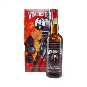 Winchester Whisky Gift Box со две чаши за виски
