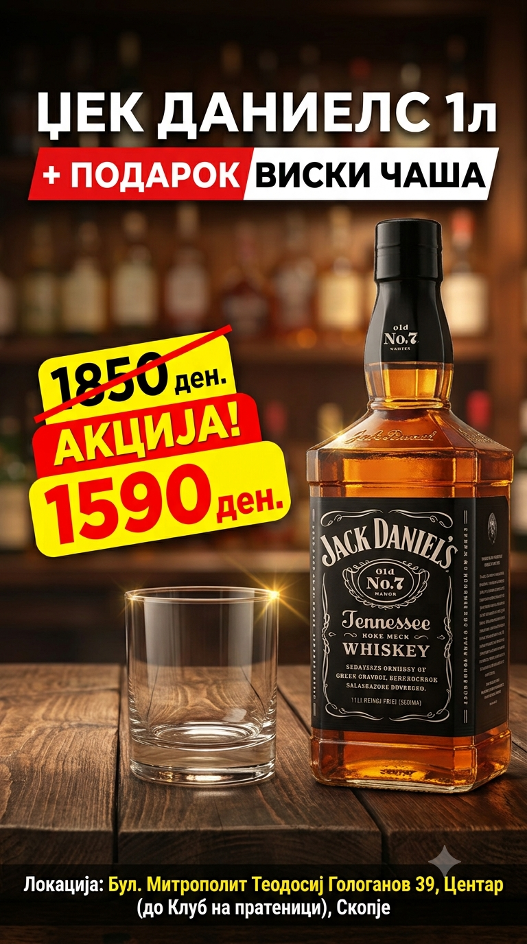 Jack Daniel's 1 lit