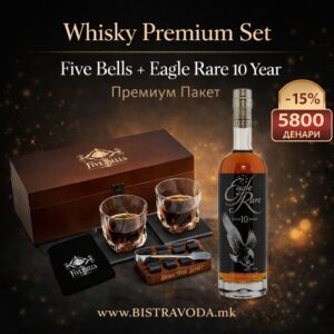 eagle rare whiskey-bistra voda