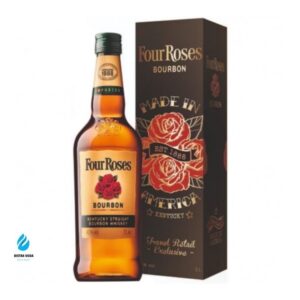 Four Roses Bourbon 1 lit Metal Box Limited Edition