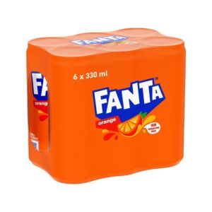 Fanta Orange 0.33 lit 6x1