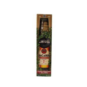 Bacardi Spiced Rum Party Mix 0.7 lit + glass