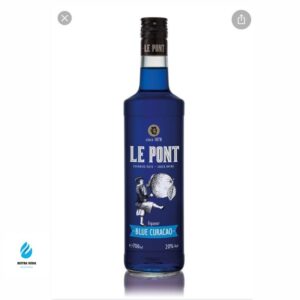 Le Pont Blue Curacao Liqueur 20% 0.7 lit |  Greek Products | Greek Flavours
