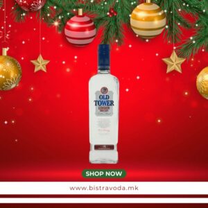 Gin Old Tower London Dry  37,5%  0.7 lit