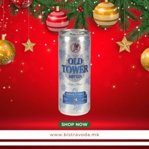 Gin Tonic Old Tower Dry 4,9% 0.25 lit