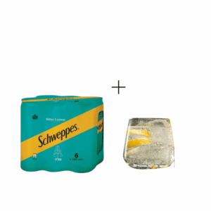 Schweppes Bitter Lemon 0.33 lit 6x1 + Подарок чаша