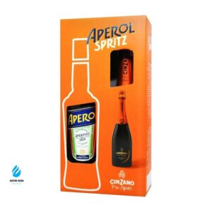 Aperol 1 lit + Cinzano Pro Spriz 0.75 lit Box