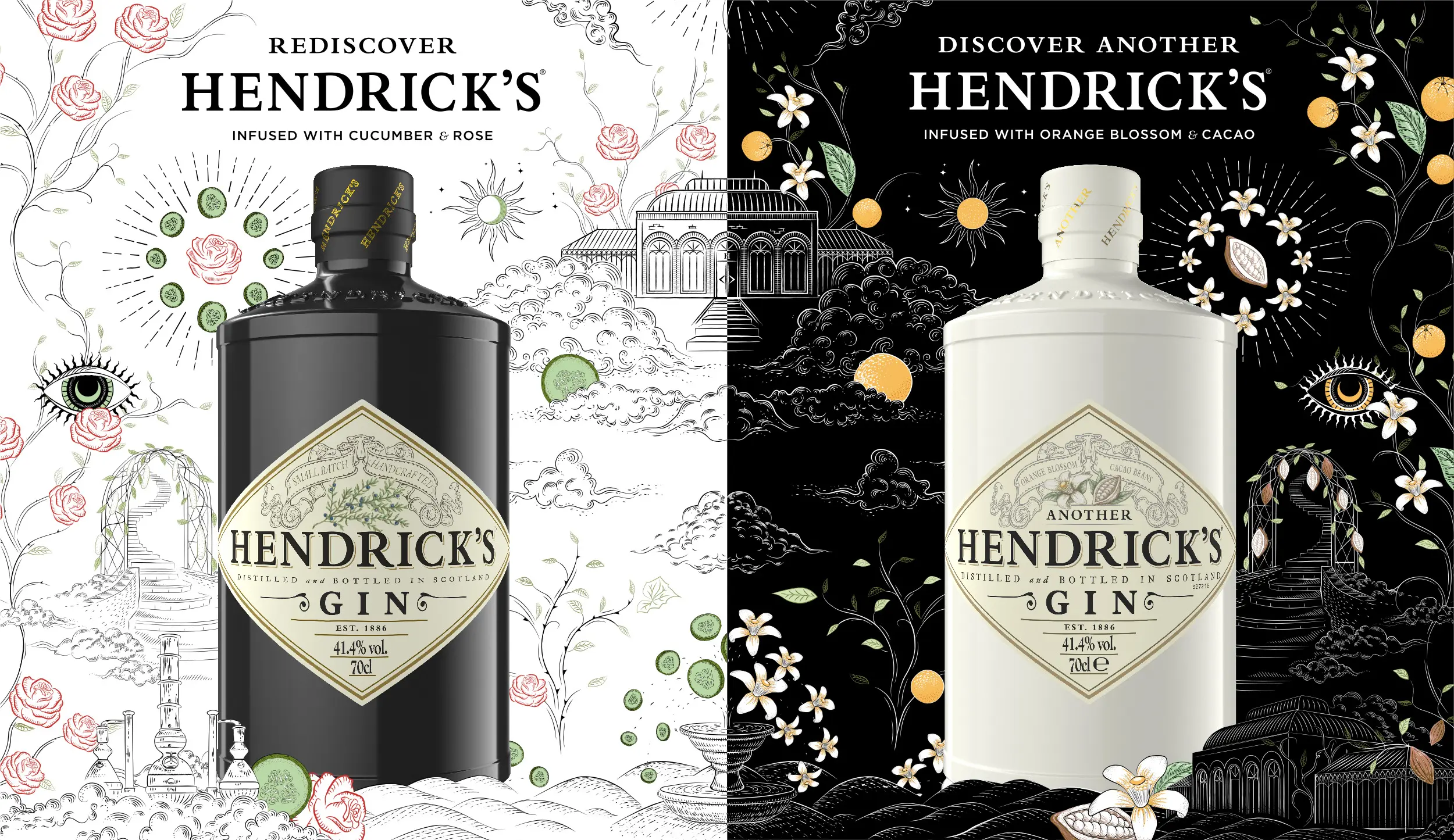 Another Hendrick’s Gin 0.7L – Премиум лимитирано издание во бело шише Another Hendrick's Gin 0.7L – Премиум лимитирано издание во бело шише