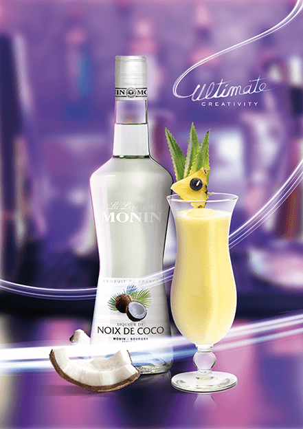 Monin Coconut Liqueur 0.7L | Премиум ликер од кокос Monin Coconut Liqueur 0.7L | Премиум ликер од кокос