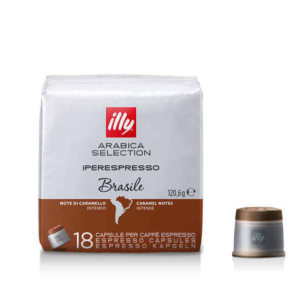 illy IperEspresso Brasile 100% Arabica 18 Kapsuli