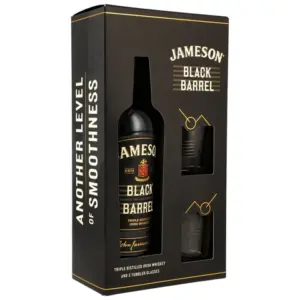 Jameson Black Barrel 0.7L+ 2 Glasses